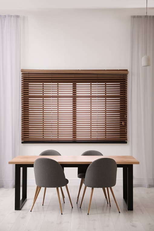 Custom Blinds installation by ABC Shades and Blinds